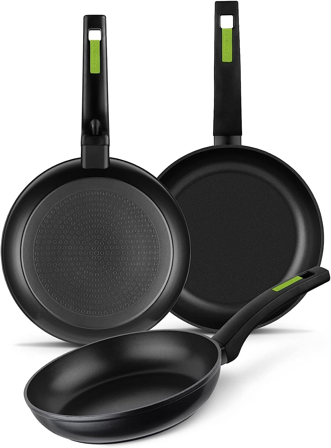 Lote de Sartenes Monix Green 18-22-26 cm