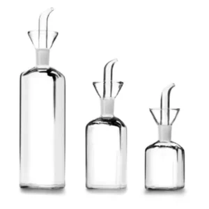 Aceitera de Cristal Cuadrada