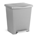 Cubo de Basura Tatay con Pedal Millenium Gris 23L