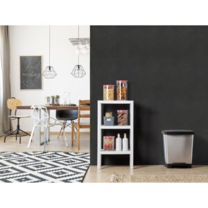 Estantería Tatay Lombok Rectangular 3 Alturas Blanca